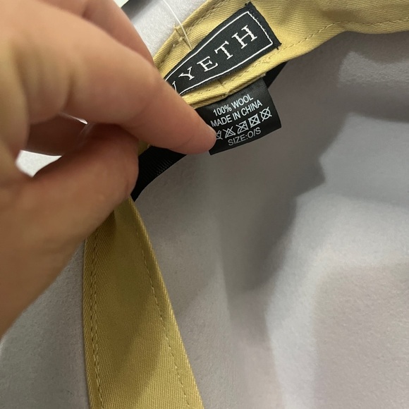 Wyeth NWT Felt Baoter Sleek Lavender Wool Hat Urban Outfitters - Picture 8 of 14